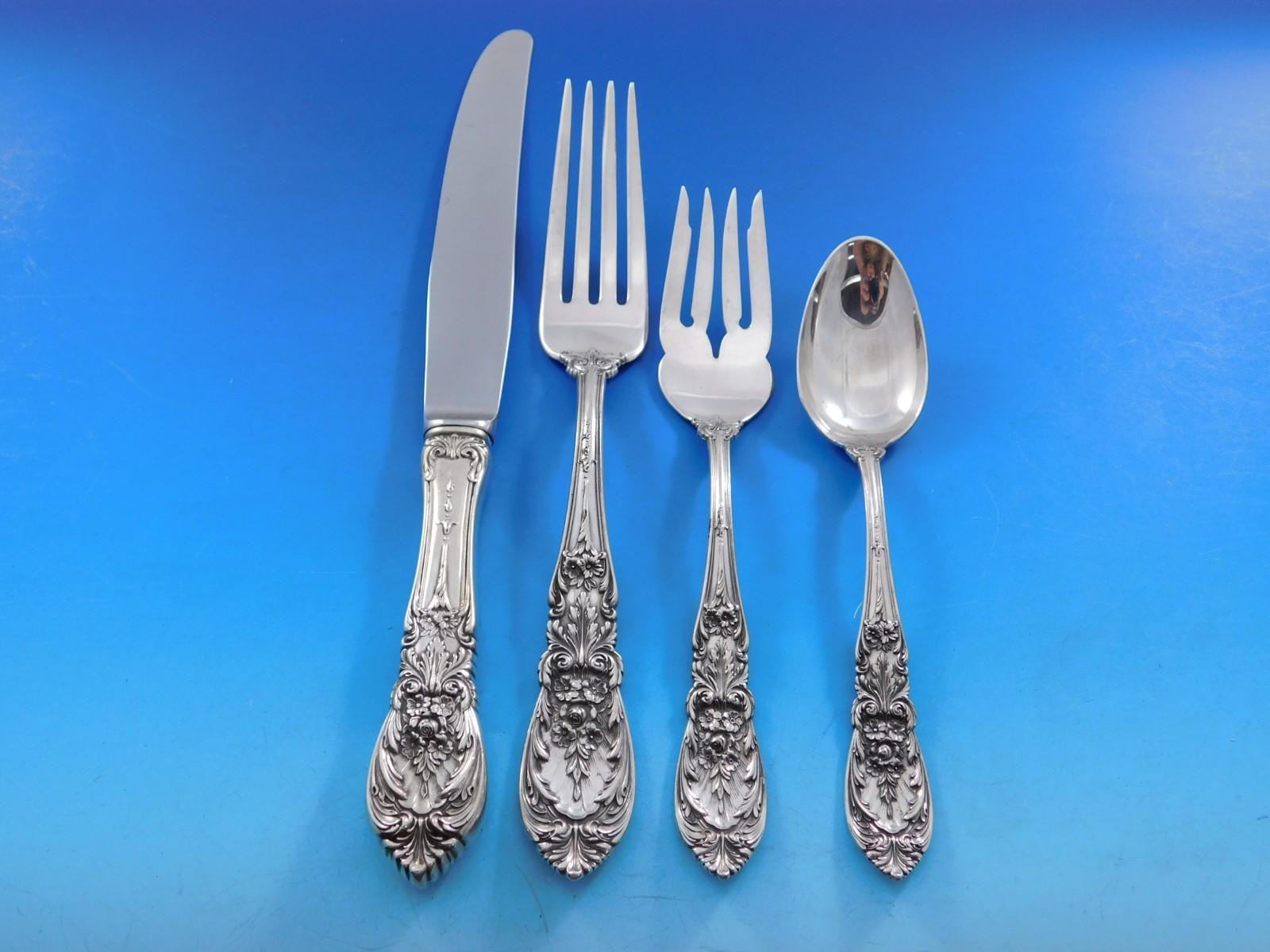 Richelieu by International Sterling Set di posate in argento Sterling Servizio 108 pezzi Cena in vendita 6