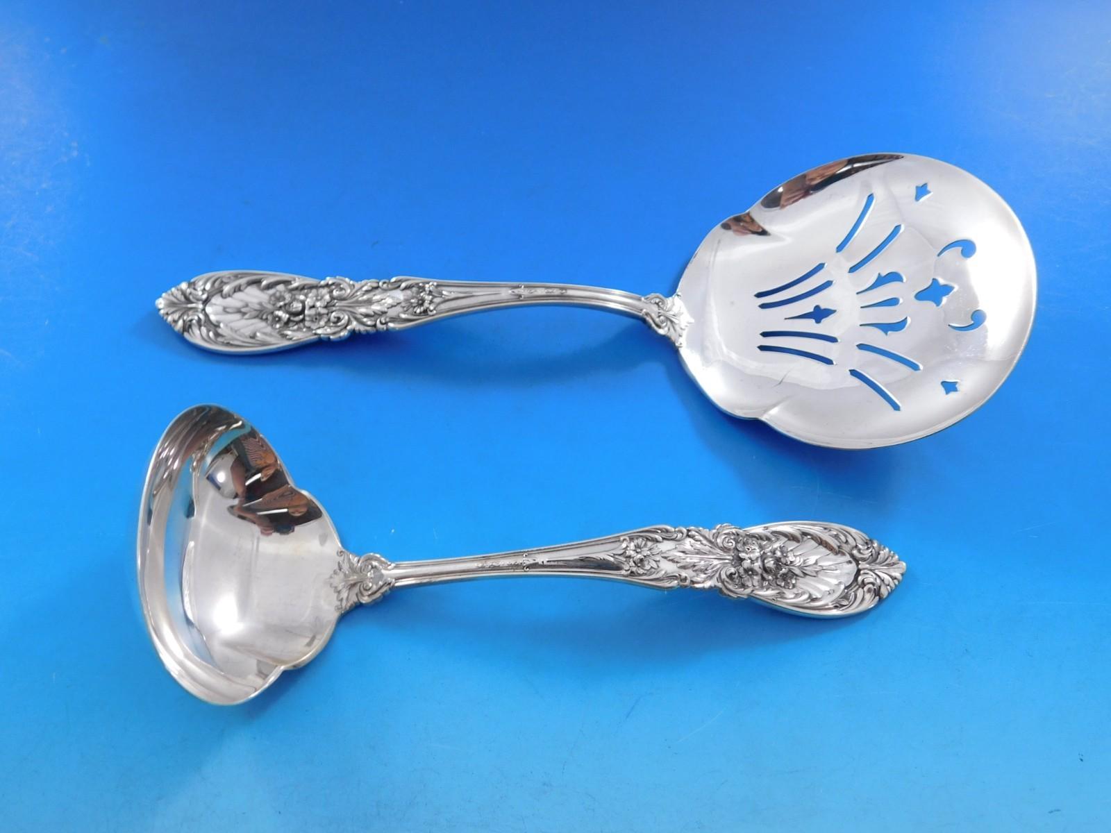 Argento 925 Richelieu by International Sterling Set di posate in argento Sterling Servizio 108 pezzi Cena in vendita