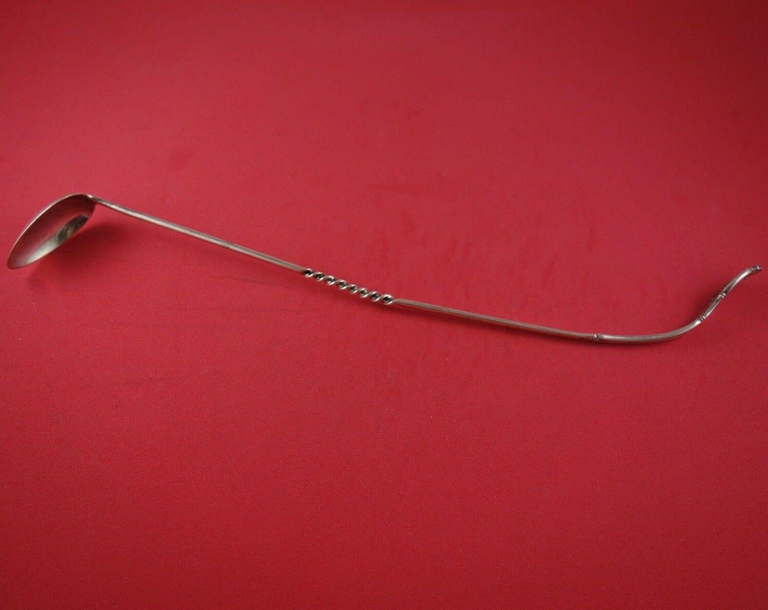 Richelieu by Tiffany & Co. sterling silver original claret ladle with twist handle, 14 5/8