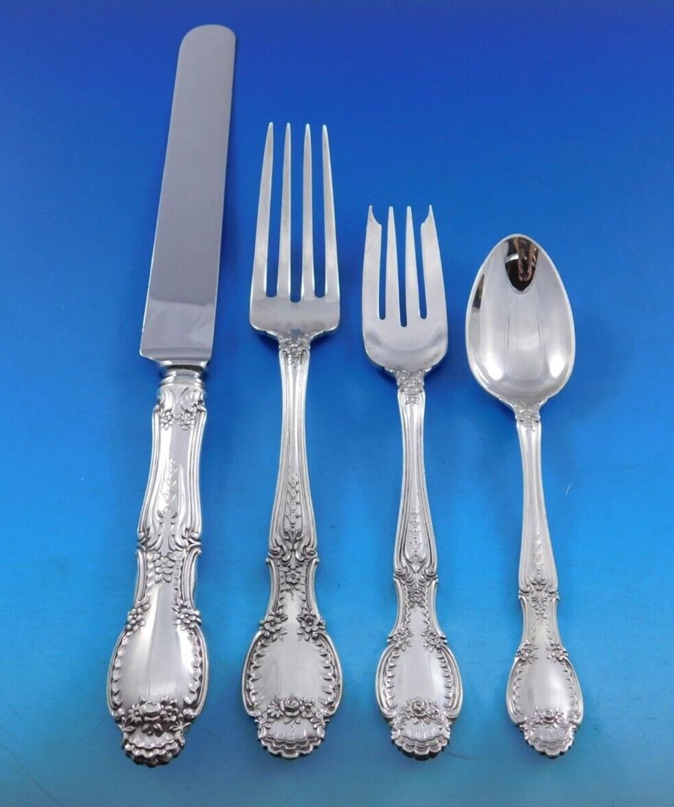 Richelieu by Tiffany Sterling Silver Flatware Set 12 Service 68 pieces Dinner For Sale 6