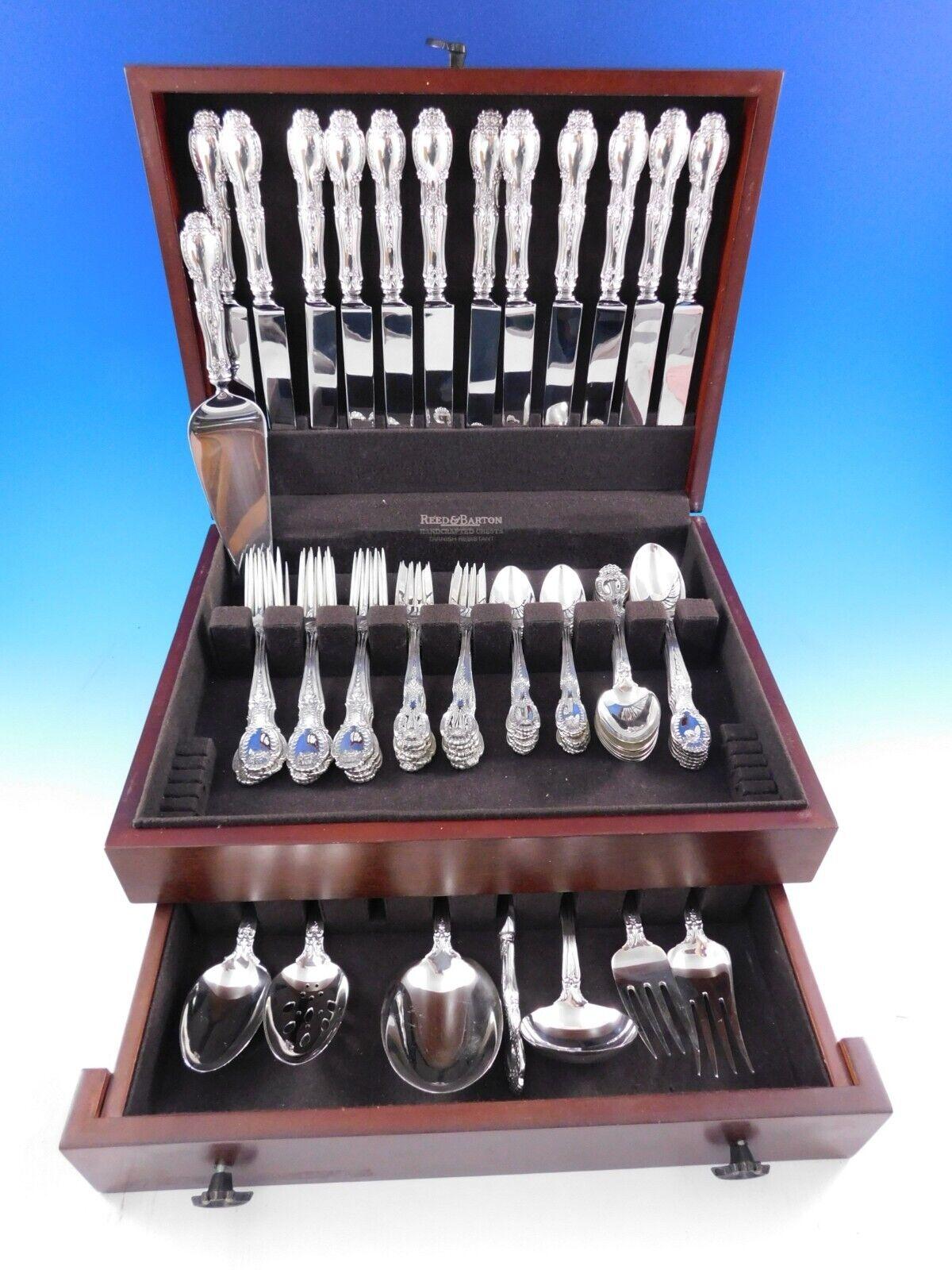 The pattern Richelieu by Tiffany & Co. was patented in 1892. It was discontinued in 1913, but reactivated in 1952 until later discontinued again. It is assumed this pattern is named after Louis-Francois-Armond de Vignerot du Plessis, who invented