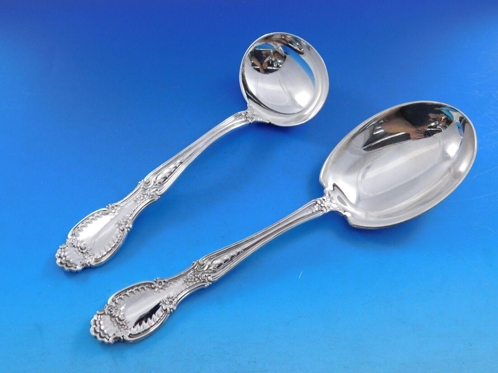 Richelieu by Tiffany Sterling Silver Flatware Set 12 Service 68 pieces Dinner For Sale 4