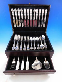 Richelieu by Tiffany Sterling Silver Flatware Set 12 Service 75 Pieces