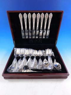 Richelieu by Tuttle Sterling Silver Flatware Set 8 Service 44 Pieces Dinner