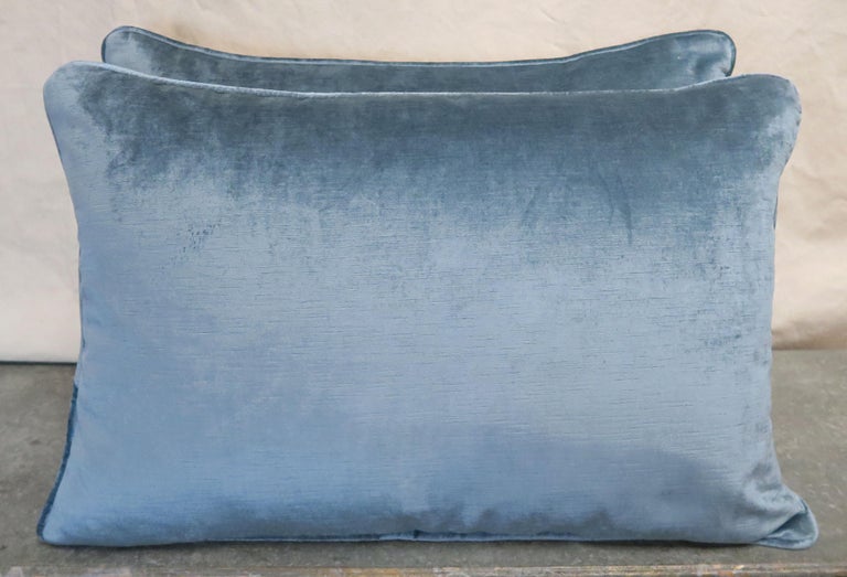 Cotton Richelieu Fortuny Textile Pillows, Pair For Sale