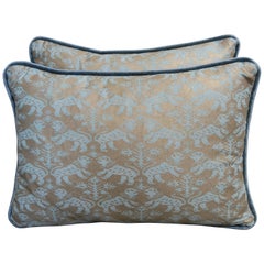 Richelieu Patterned Fortuny Pillows, Pair