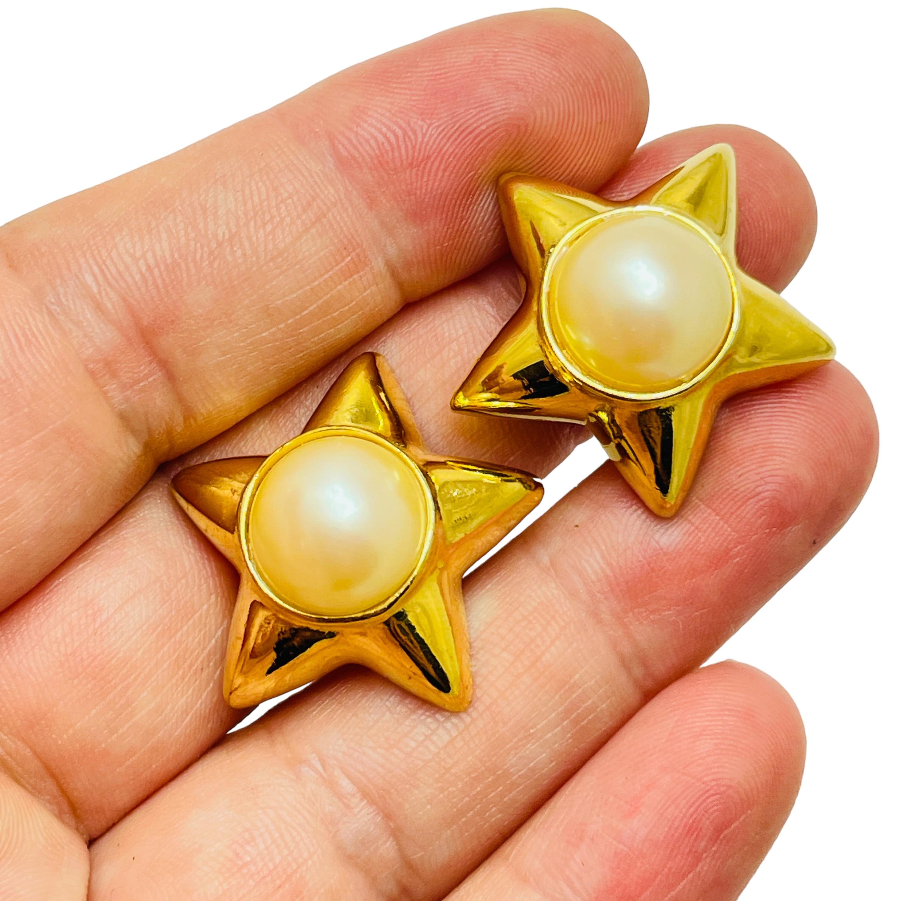 richelieu pearl earrings