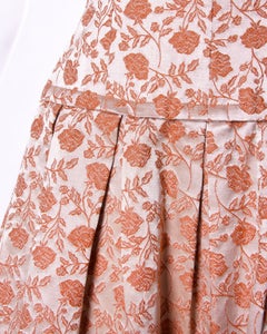 Vintage 1960er Brokat-Cocktailkleid aus den 1960er Jahren vonilene