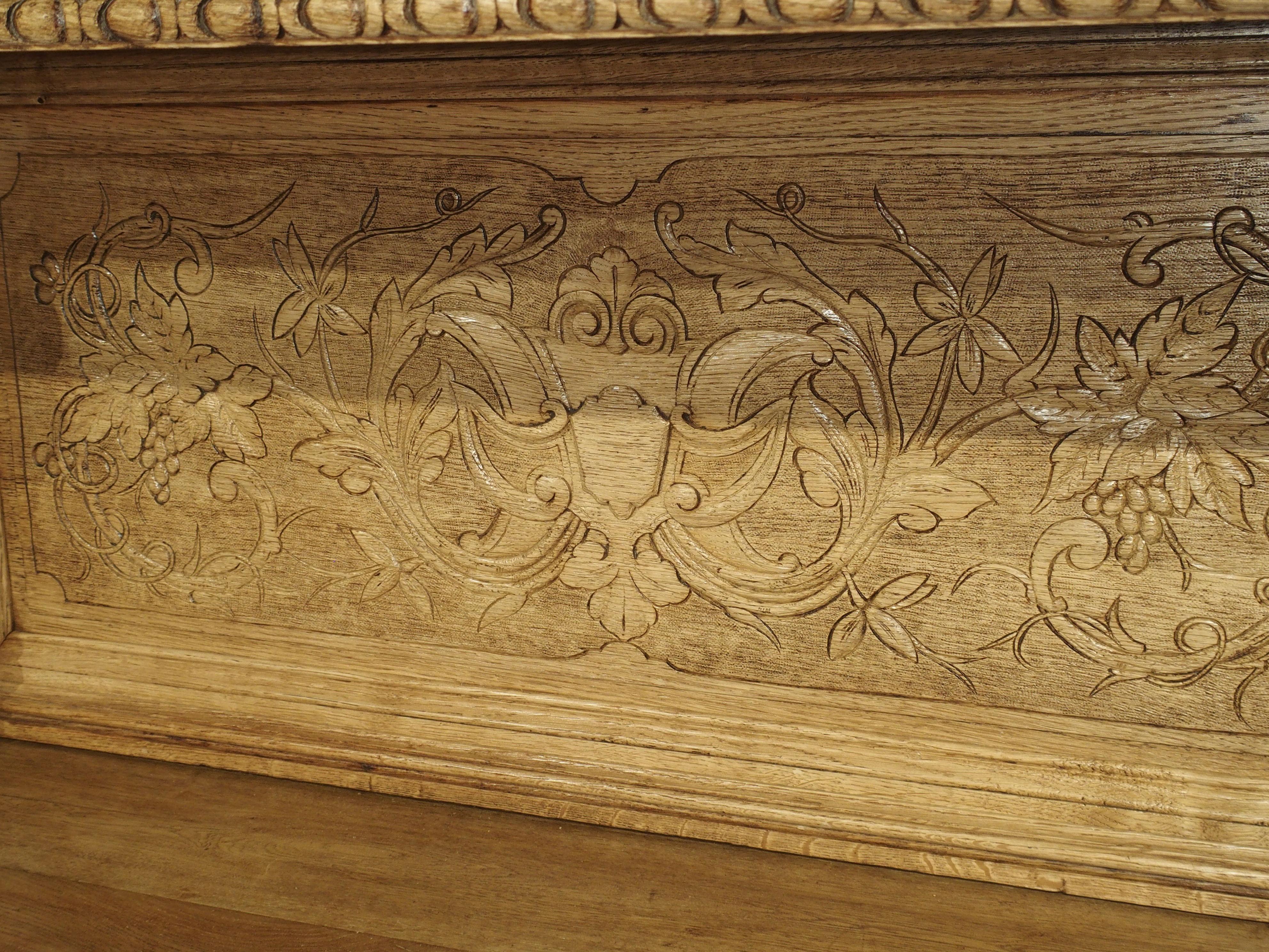 Richly Carved French Hunt Buffet 