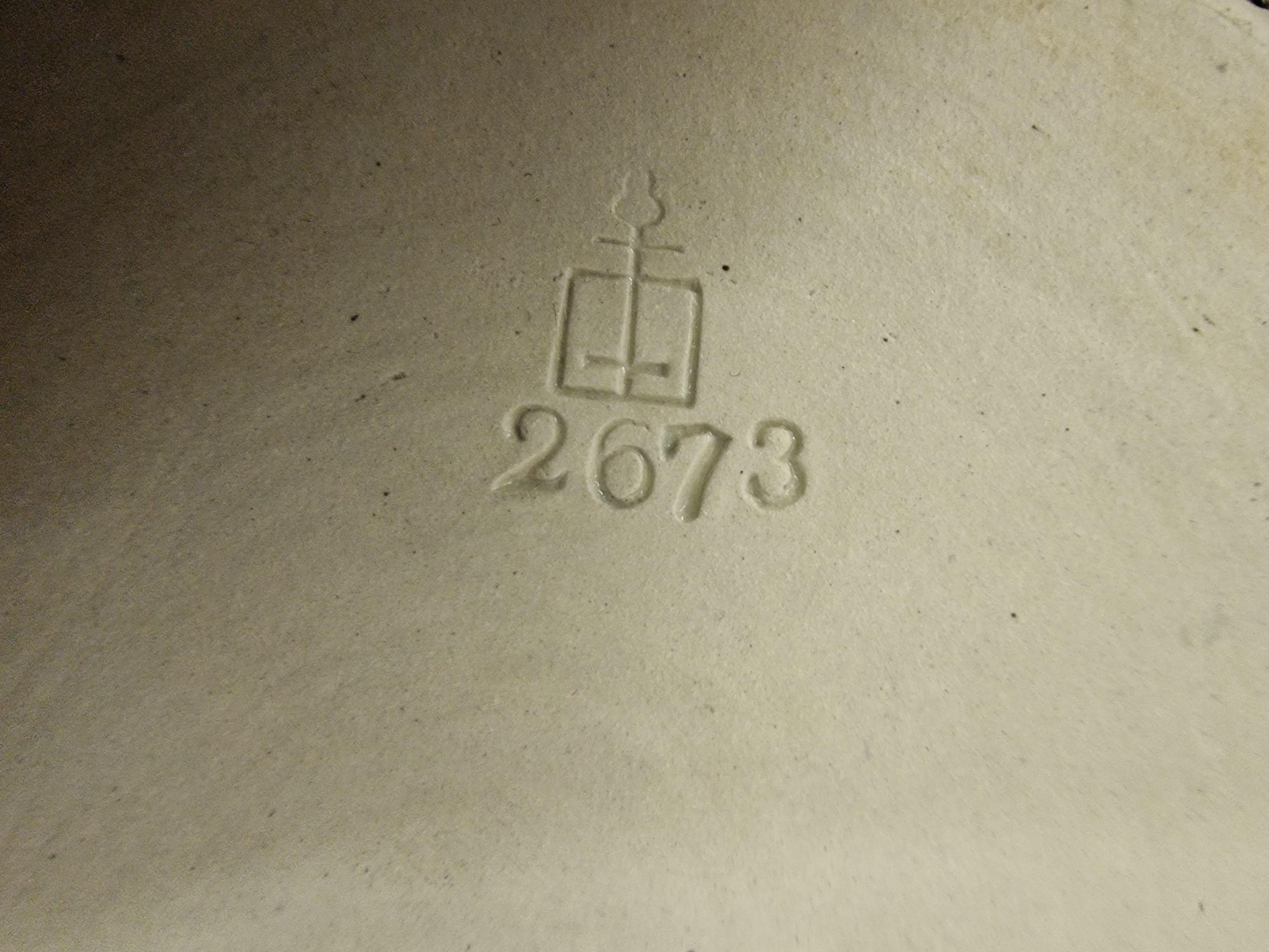 Reich verzierte Schlossbowlenschale, Marzi & Remy, Zwergbacchus 1930er Jahre, Deutschland im Angebot 3