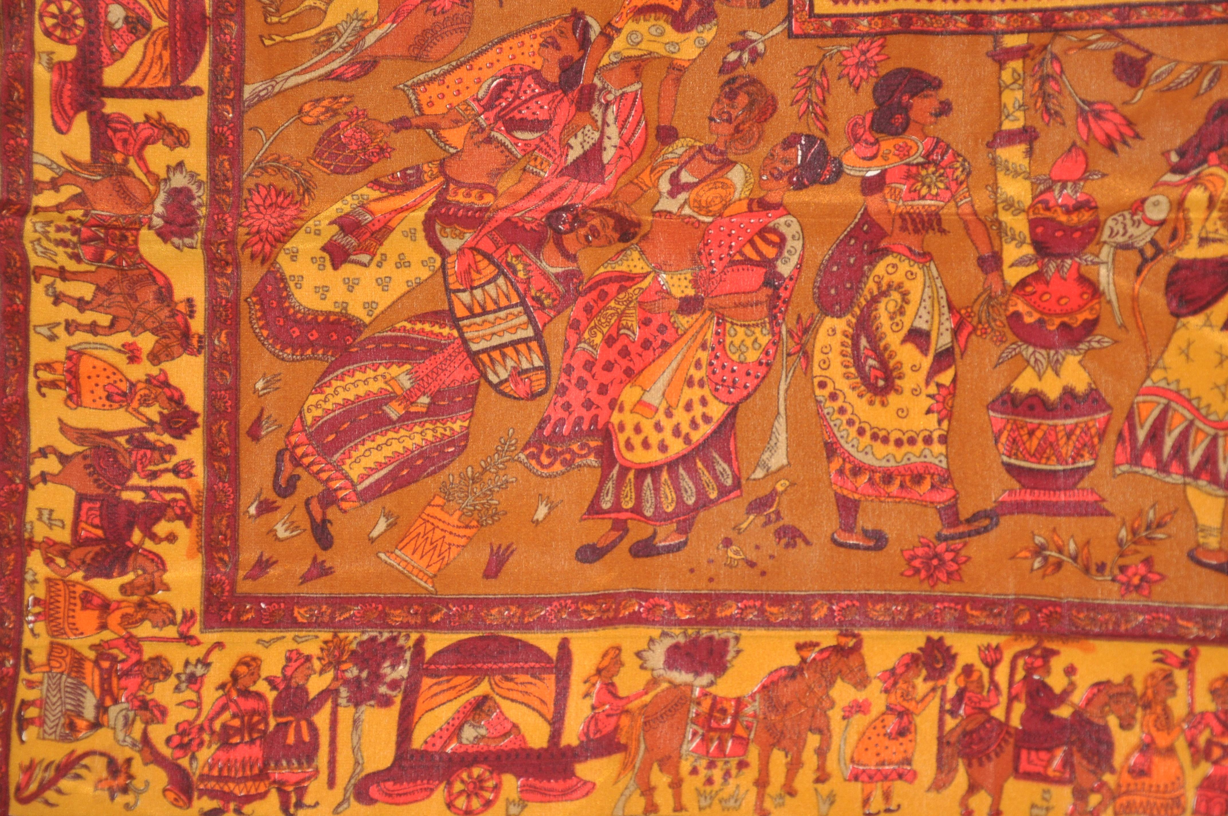 silk scarf from india