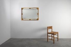 Richly ornamented Mirror by Deknudt, Belgium ca. 1950