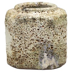 Richly Textured Vase by Danish Potter Hans Vangsø