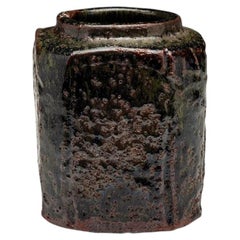 Richly Textured Vase by Danish Potter Hans Vangsø