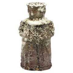 Richly Textured Vase by Danish Potter Hans Vangsø