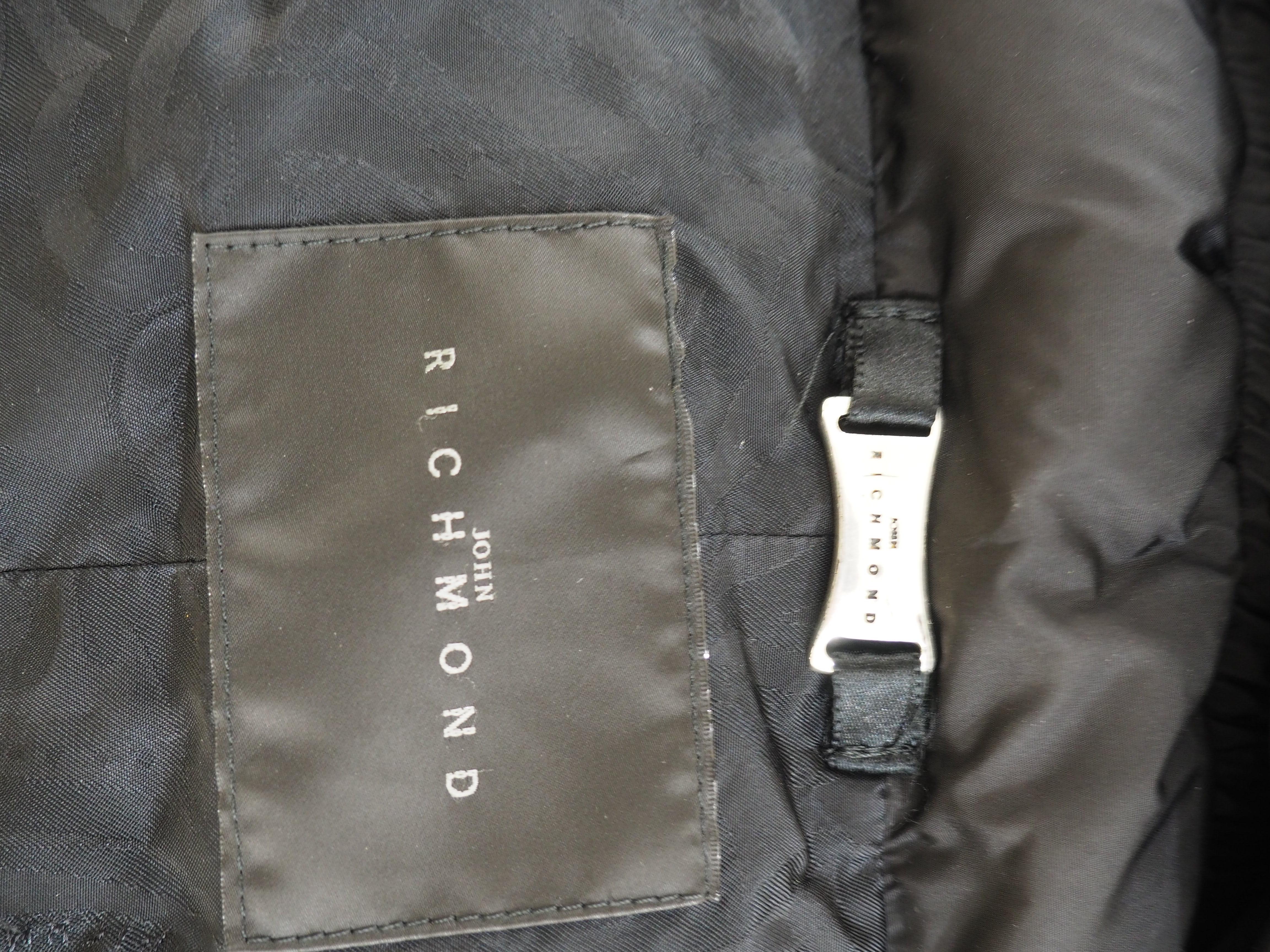 Richmond black bomber jacket For Sale 5