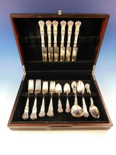 Richmond by Gorham Silver Plate Flatware Set Service 36 Pieces Dinner