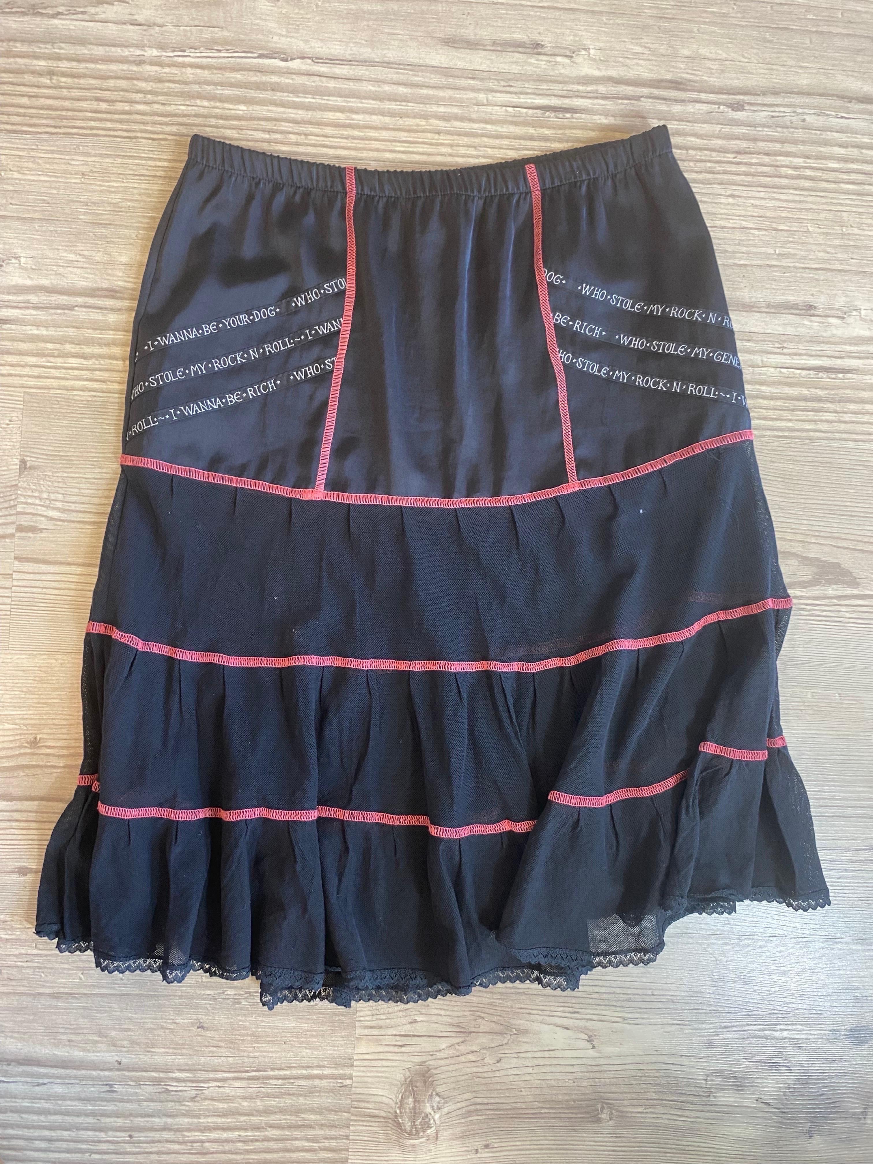 Richmond grunge Skirt For Sale 2