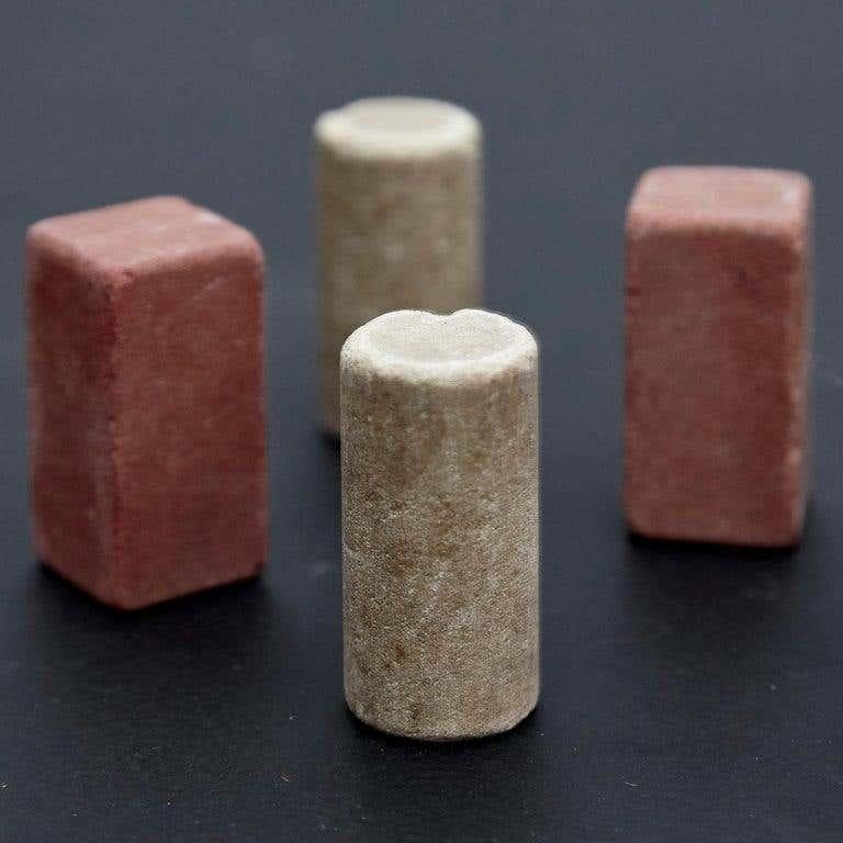 Jouet de construction allemand Richters en blocs de pierre d'ancre en vente 8