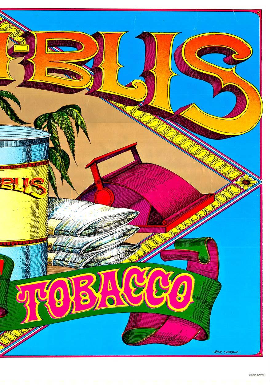 Poster d'epoca originale di CANABLIS o CAN-A-BLIS in edizione limitata europea Grande - Print Moderno di Rick Alden Griffin