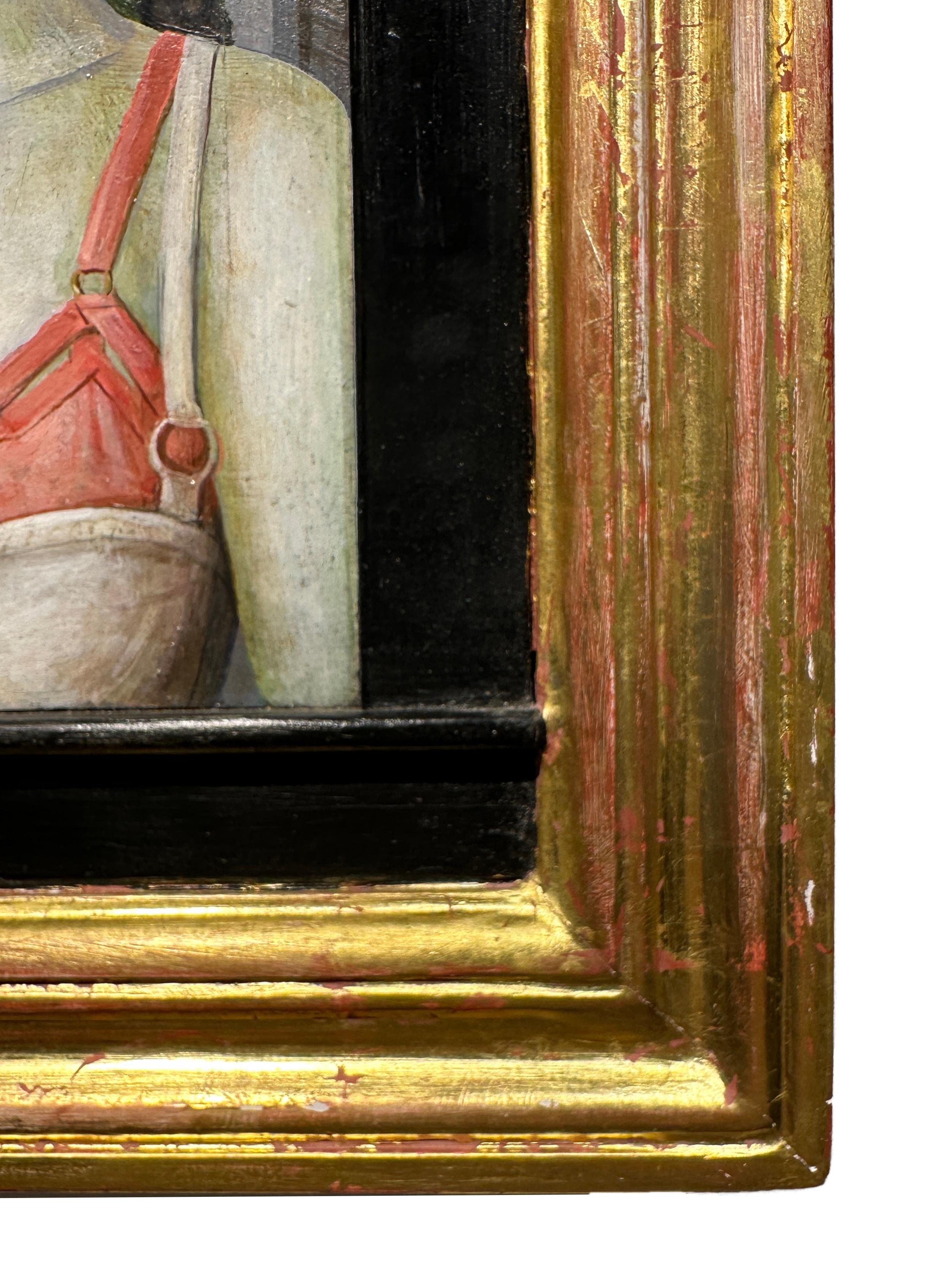 Artist Rick Beerhorst is inspired by early American portrait painters for the way they used abstraction to simplify their forms and intuitively created a visual language that prefigured modernism by 200 years.  The artist embraces this technique in