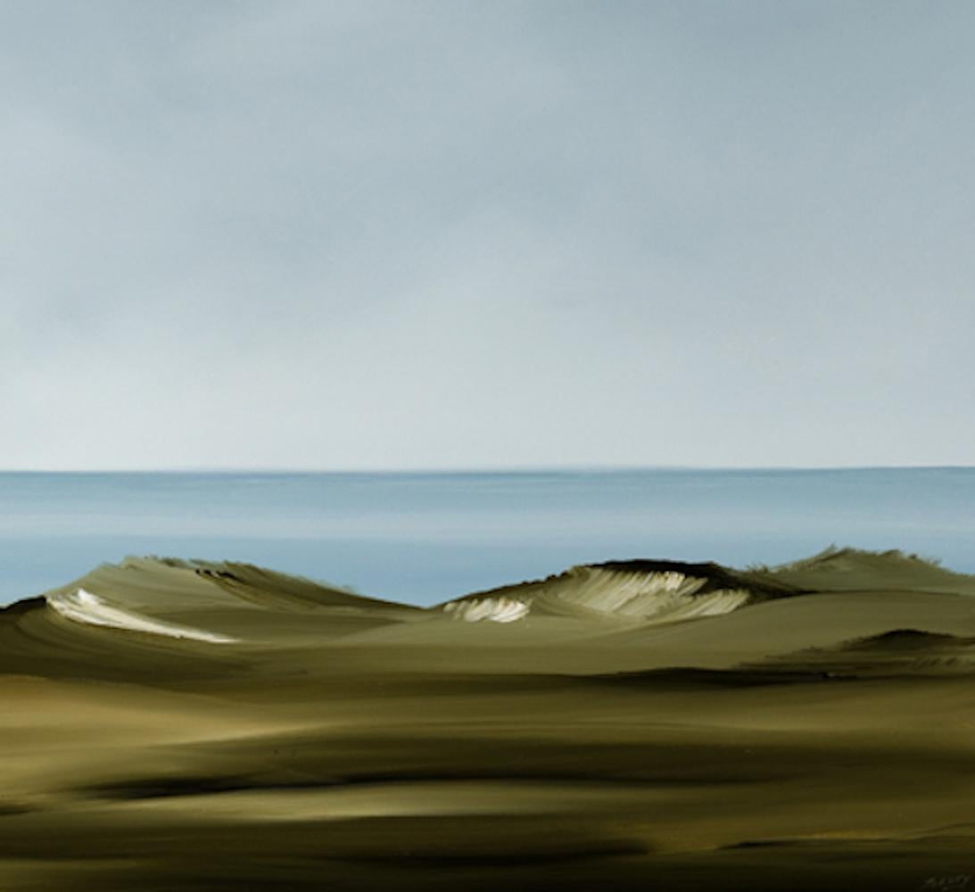 Dunescape I - Oil Seascape Painting For Sale 1