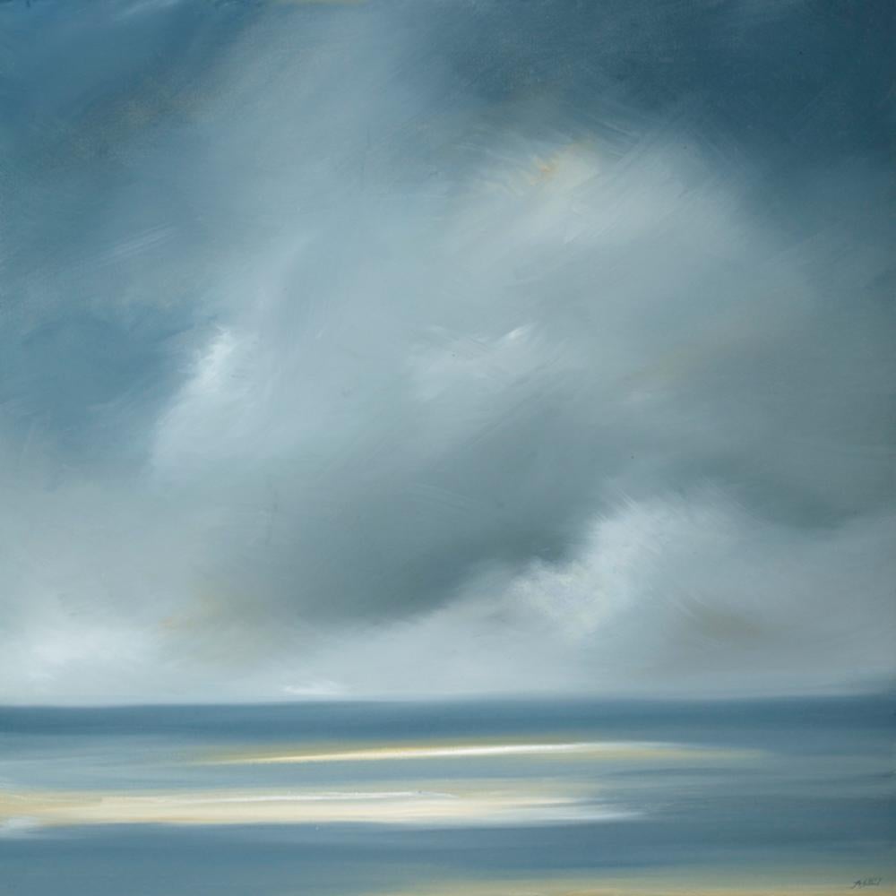 Rick Fleury Landscape Painting - Skaket Blue