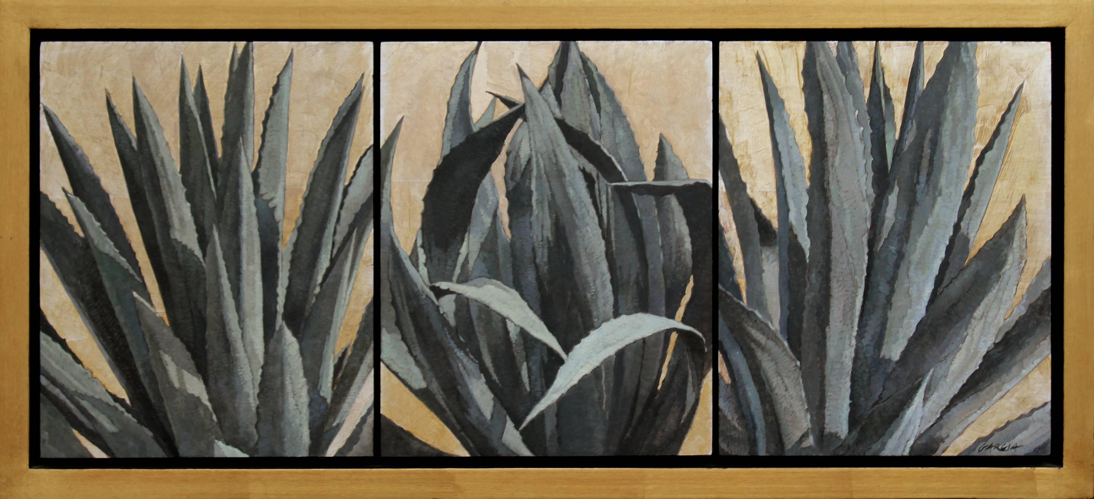 Rick Garcia Still-Life Painting - Triple Distilled Cuervo