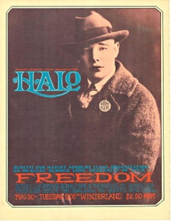 Halo Freedom - Grateful Dead & more. original concert poster