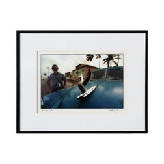 Havana, Cuba Daily Life Color Photograph of a Classic Car Bird Hood Ornament