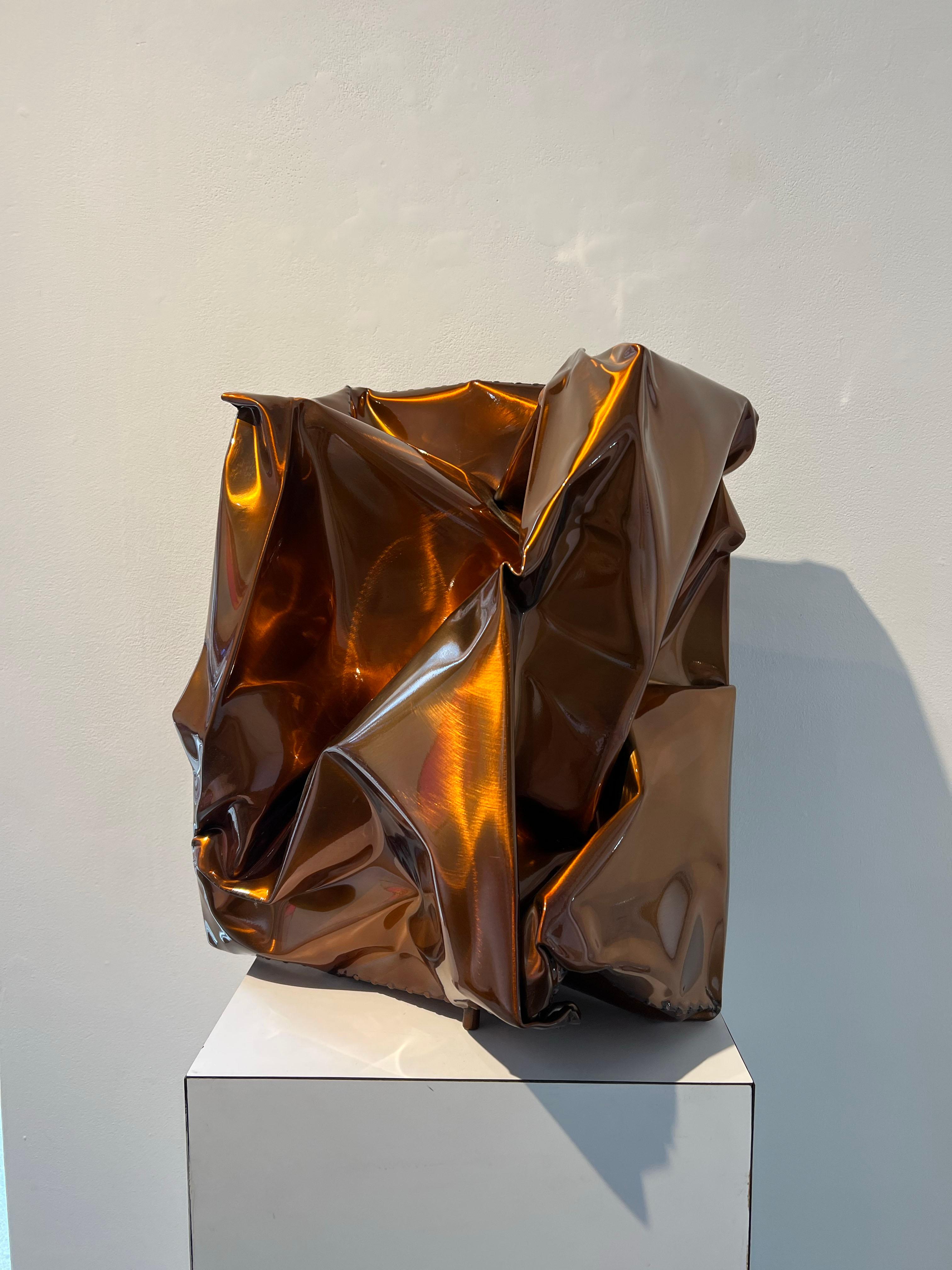 Chestnut - Sculpture by Rick Lazes