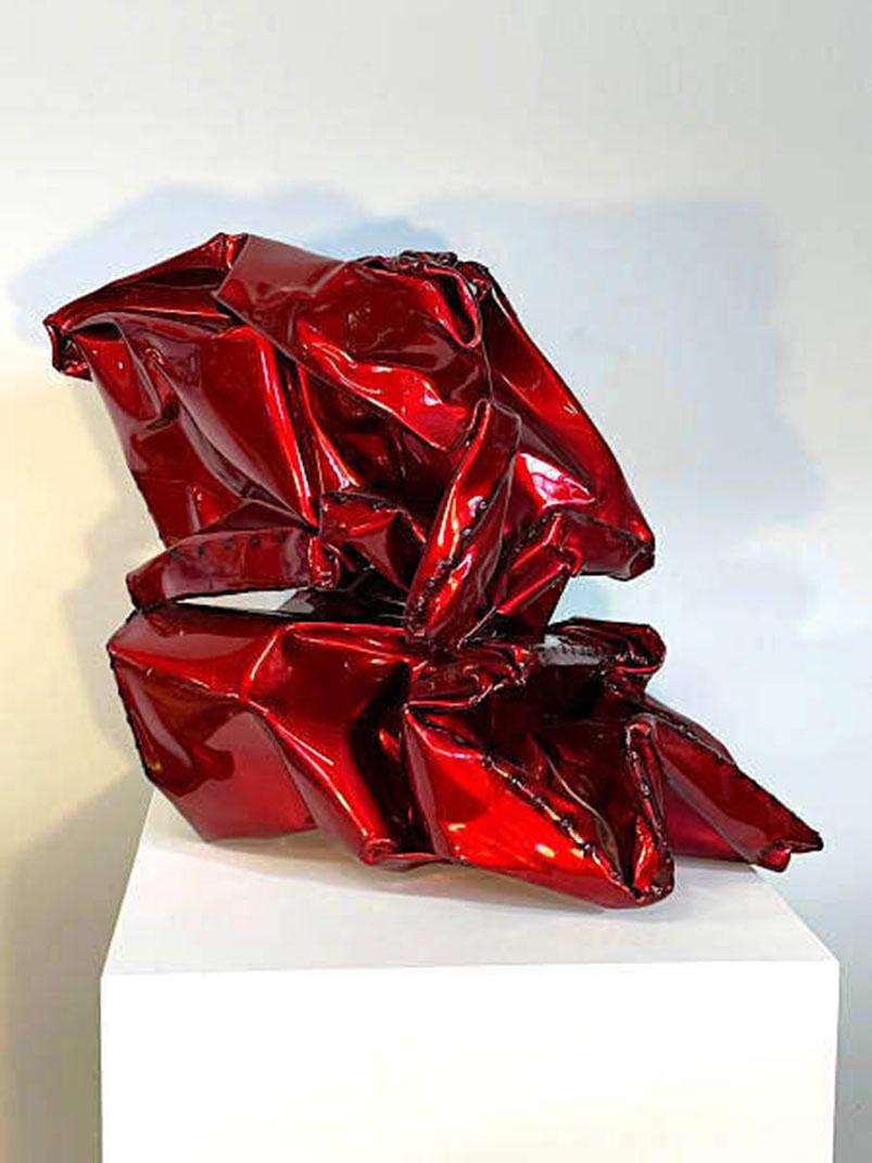 Rick Lazes Abstract Sculpture - Raiser