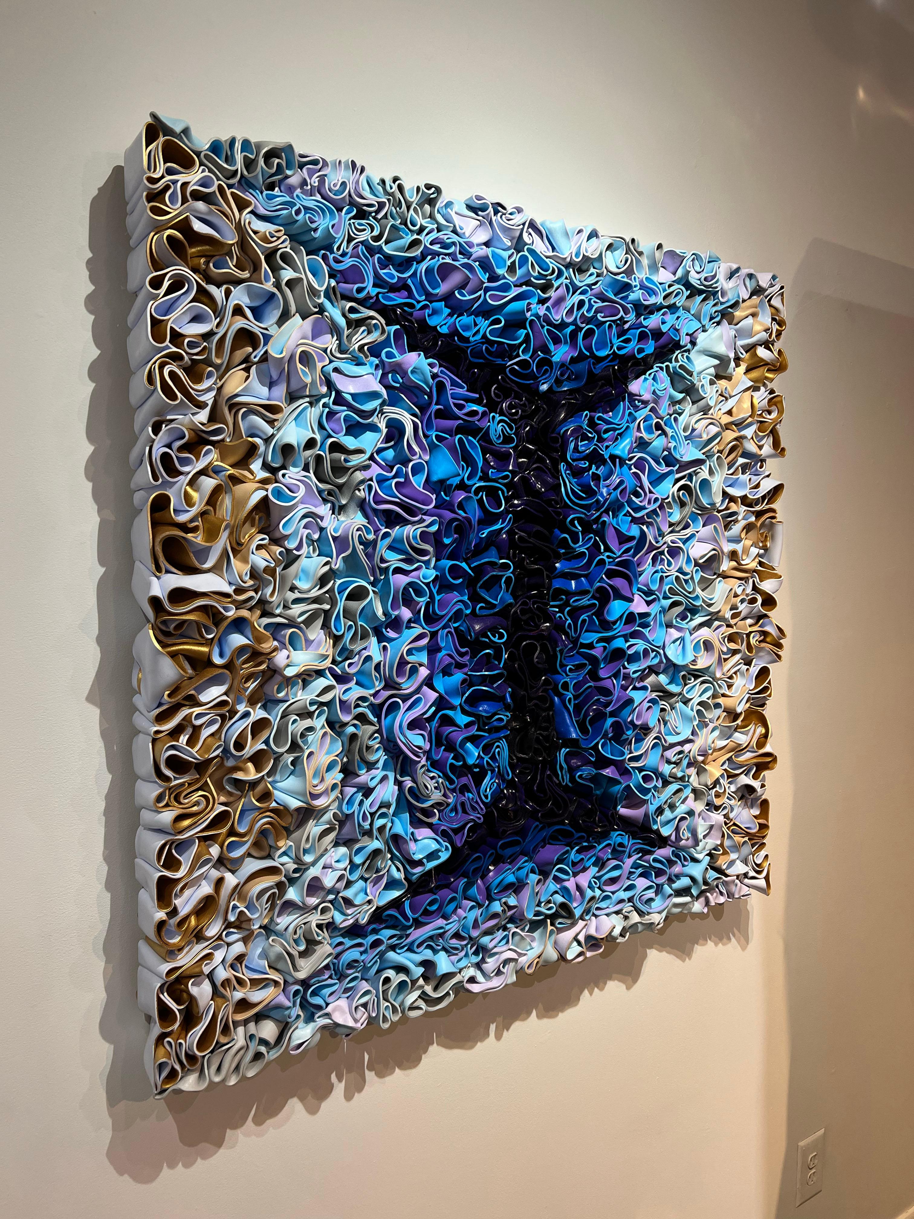 Tetrangle - Abstract Sculpture by Rick Lazes