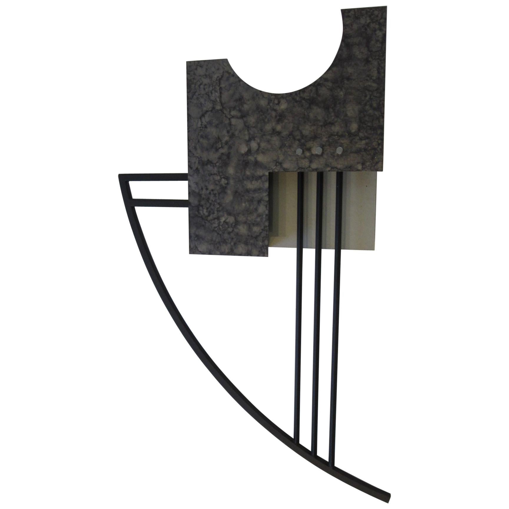 Rick Lee Metal Light Up Wall Sculpture in the Style of Jere