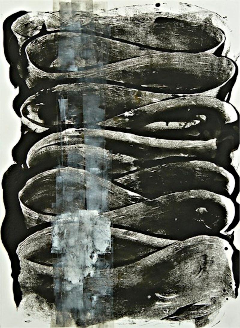 Rick Lewis Abstract Painting - Loop the Loop