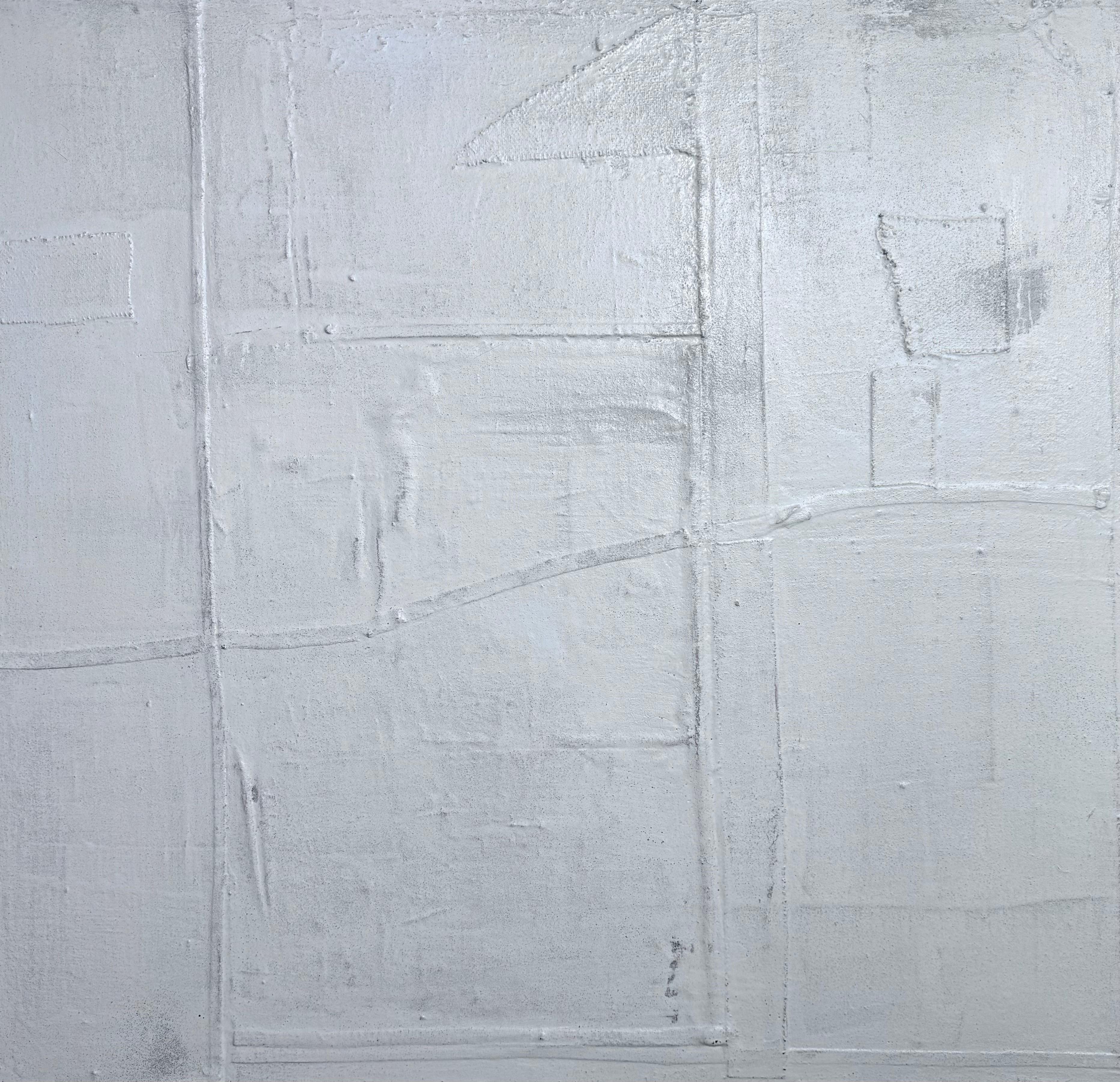Listening to Trees II
Oil, bitumen, graphite, marble powder, burlap on canvas
44" X 42"

I am a visual artist whose work investigates small and large -scale abstraction primarily in the medium of painting employing the use of industrial