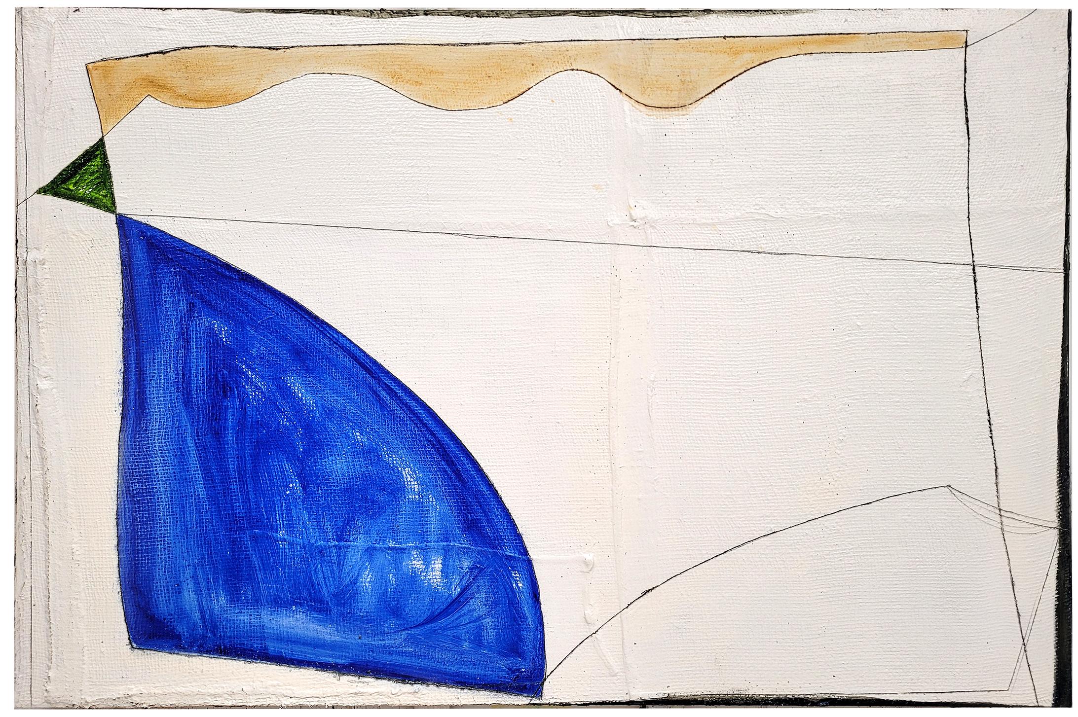 Rick Lewis - Finestre spagnole III, Pittura 2023