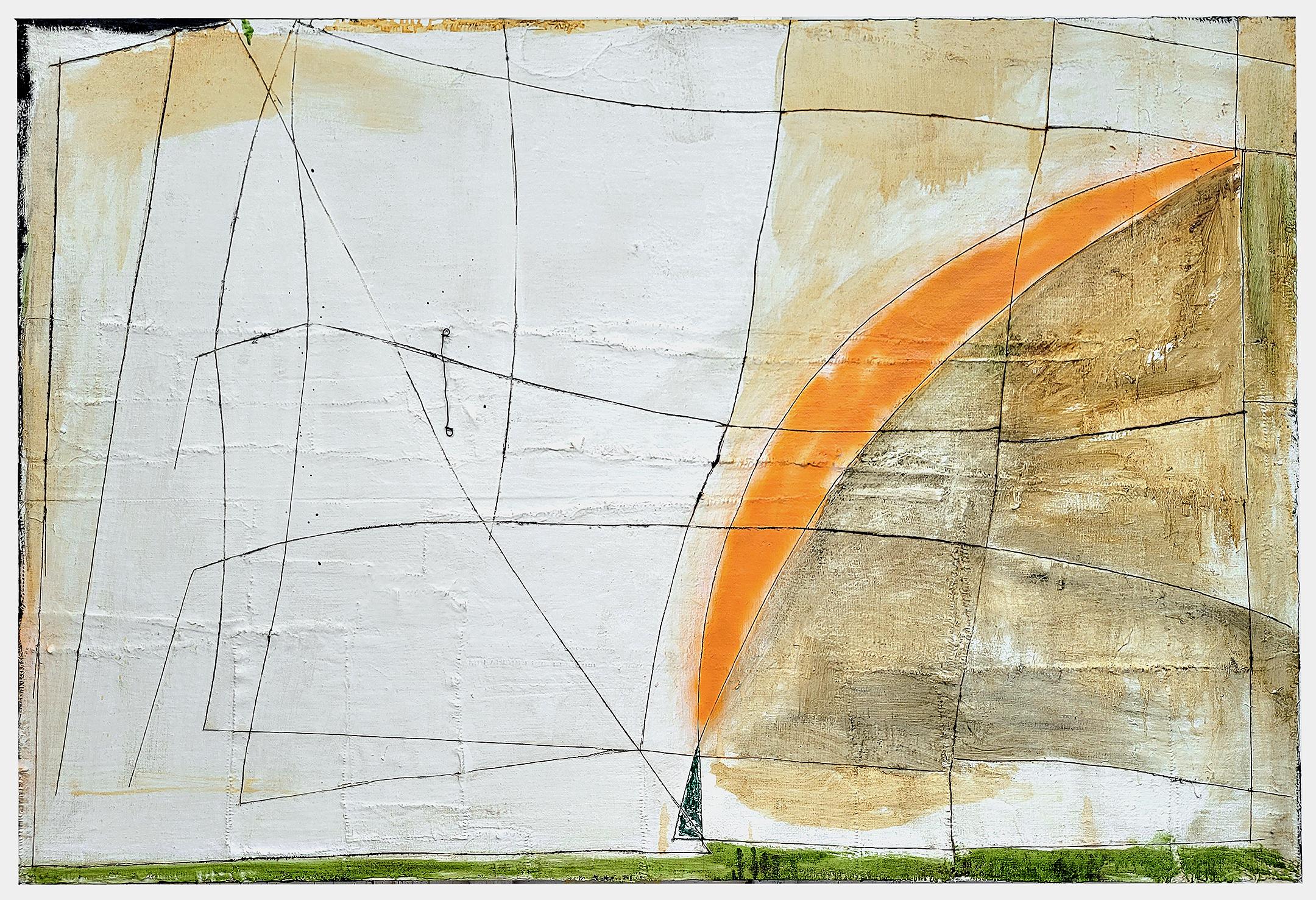 Rick Lewis - Finestre spagnole IV, Pittura 2023