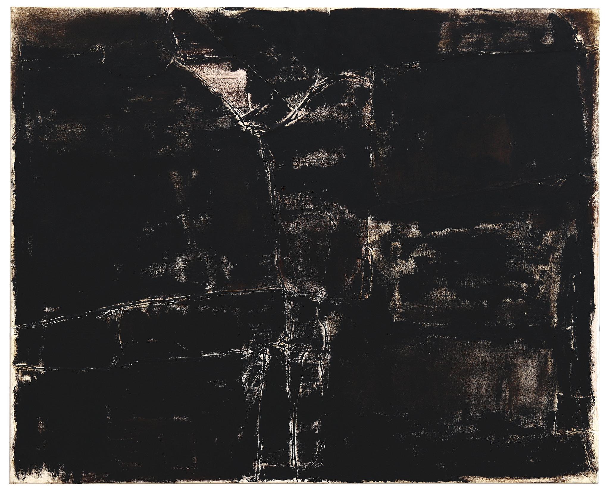 Rick Lewis - La capra, dipinto 2023
