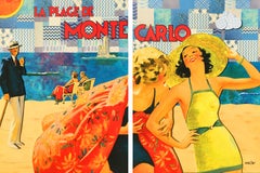 Côte d'Azur, peinture originale