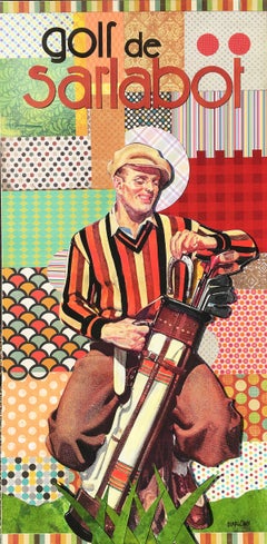 Golf de Sarlabot, Pintura original
