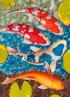 KOI FUN, Pittura originale
