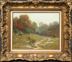 Pastoral Landscape with Windmill