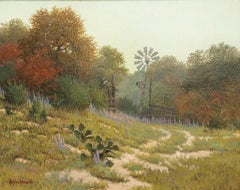Pastoral Landscape with Windmill
