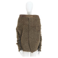 Rick Owens A/W 2007 "EXPLODER" Green Alpaca Lambskin Jacket