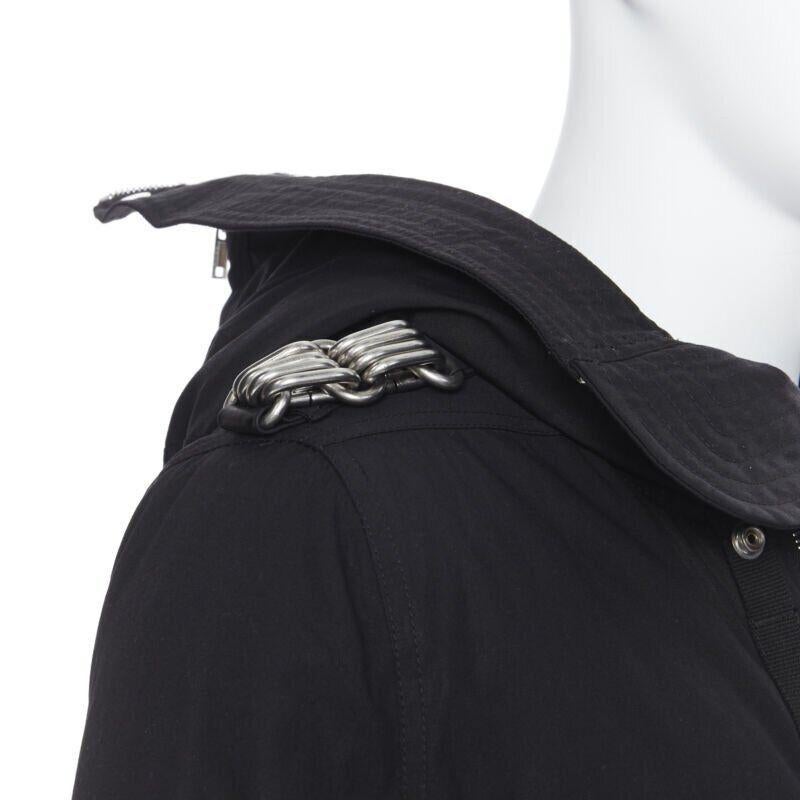 RICK Owens AW 2019 Larry Jumbo Parka incatenato in piuma d'oca pad IT40 S
Riferimento: TGAS/A05828
Marchio: Rick Owens
Designer: Rick Owens
Modello: Parka Jumbo
Collezione: Autunno Inverno 2019 Larry
Materiale: Cotone, misto
Colore: nero
Modello: