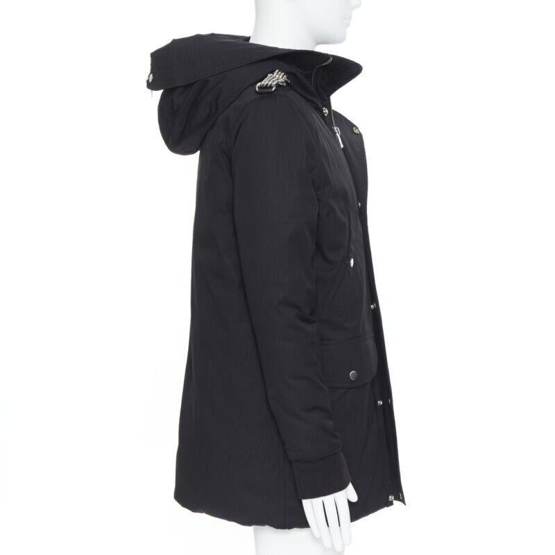 RICK Owens AW 2019 Larry Jumbo Parka incatenato in piuma d'oca pad IT40 S In condizioni Nuovo in vendita a Hong Kong, NT