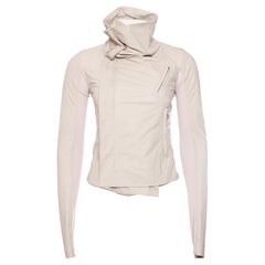 Rick Owens, Giacca in pelle di vitello beige