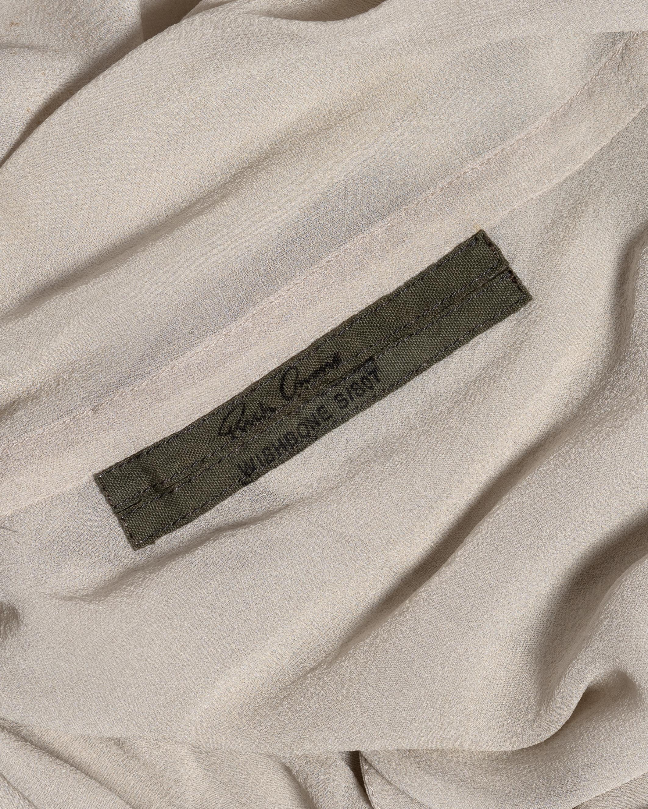 Rick Owens Maxivestido drapeado de seda de corte sesgado 