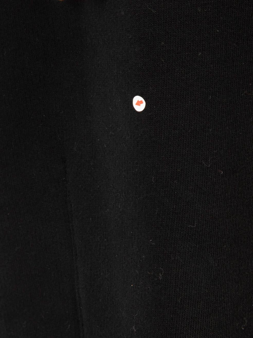 Rick Owens Black Drop Crotch Cropped Joggers Size M For Sale 2